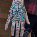 абстракция татуировка на ръката - пример за снимка от 21122015 No11