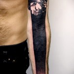 абстракция татуировка на ръката - пример за снимка от 21122015 No12