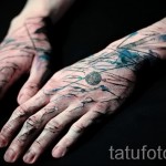 абстракция татуировка на ръката - пример за снимка от 21122015 № 17