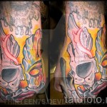 абстракция татуировка на ръката - пример за снимка от 21122015 No21