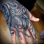 абстракция татуировка на ръка - пример за снимка от 21122015 # 22