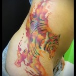 абстрактна тигрова татуировка - пример за снимка от 21122015 # 7