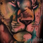 абстракция на татуировка на лъв - пример за снимка от 21122015 # 3