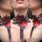 абстракция на татуировка на врата - снимков пример от 21122015 № 6