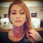 абстракция на татуировка на врата - снимков пример от 21122015 № 8