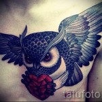bagoly gyémánttetoválással 4 kép