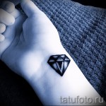 gyémánt tetoválás a csuklón 16 fénykép