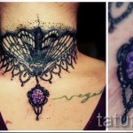 gyémánt tetoválás a nyakon 10 fénykép