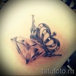 korona és gyémánt tetoválás 4 kép