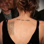 Татуировката на Анджелина Джоли - пример на снимка номер 1