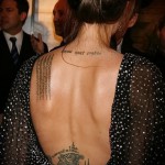 Татуировката на Анджелина Джоли - пример на снимка номер 12