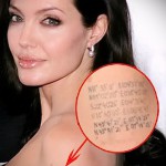 Татуировката на Анджелина Джоли - пример на снимката номер 38