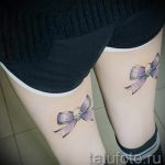 Tattoo -Bögen an den Oberschenkeln - Beispielfoto des fertigen Tätowierung 02052016 3