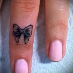 kis íj tetoválás - fotó példa a kész tetoválásra 02052016 10