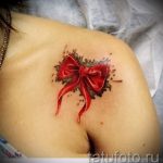 íj tetoválás a kulcscsonton - fotó példa a kész tetoválásra 02052016 3