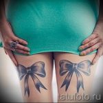 tetoválás íjak a lábakon hátsó fotó - fotó példa a kész tetoválásra 02052016 1