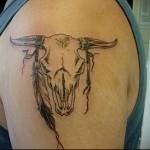 tetovaža bikove glave