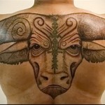 tetovaža bull back
