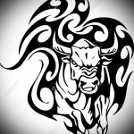 Félelmetes BVK - Bull Tattoo Sketch