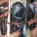 férfi biomechanikai tetoválás 2019.10.31. №003 - biomechanikai tetoválás -