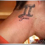 fotó - tetoválás az Ikrek csillagjegyhez - 4066 -os opció tatufoto.ru