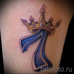 korona tetoválás betűvel - kész tetoválás fotó - 20122015 # 8