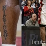 tetoválás a levél lábán - a kész tetoválás fotója - 20122015 № 6