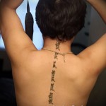 tetoválás a hátoldalon - kész tetoválásfotó - 20122015 # 2