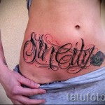 belles lettres pour les tatouages ​​- photos de tatouage fini - 20122015 Numéro 2