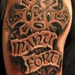 Kelta tetováló betűk - Tetovált képek a készről - 20122015 1. szám