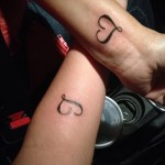 a tetoválás betűje - egy fotó a kész tetoválásról - 20122015 1. szám