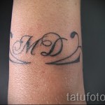 Tattoo Buchstaben D - Fotos des fertigen tattoo - 20122015 1. szám