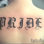 Angol betűk egy tetováláshoz - egy kész tetoválás fotója - 20122015 # 4