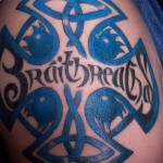 Kelta betűk tetoválás - kész tetoválás fotó - 20122015 # 2