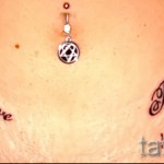 gyönyörű betűk egy tetováláshoz - egy fotó a kész tetoválásról - 20122015 № 17