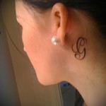 tetoválás g betű - fotó a kész tetoválásról - 20122015 # 3