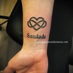 levél a szív tetoválásában - fotó a kész tetoválásról - 20122015 # 6