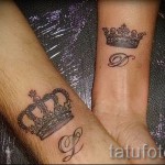 tetoválás d betű - fotó a kész tetoválásról - 20122015 # 3