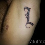 tetoválás betű l - fotó a kész tetoválásról - 20122015 # 2