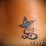 tetoválás betű l - fotó a kész tetoválásról - 20122015 # 3