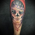 mexikói koponyatetoválás 2