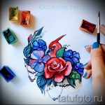 رسومات الزهور المائية للوشم - الرسومات بحلول 26/04/2016 1