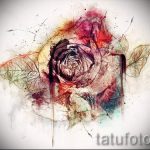 رسومات زهور الوشم بالألوان المائية - رسومات من 26/04/2016 5