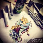 رسومات زهور الوشم بالألوان المائية - رسومات من 2016/04/26 7