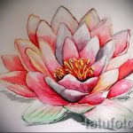 رسومات زهور الوشم بالألوان المائية - رسومات من 26 سبتمبر 15