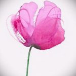 رسومات زهور الوشم بالألوان المائية - الرسومات من 04-26-2016 18