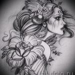 رسومات وشم الزهور للفتيات - رسومات من 04/26/2016 3