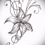 رسومات وشم الزهور للفتيات - رسومات من 04/26/2016 5