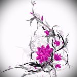 رسومات وشم الزهور للفتيات - رسومات من 04/26/2016 7