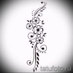 وشم اسكتشات زهور سوداء - رسومات من 2016/04/26 1